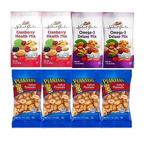 Nuts Snack Packs - Mixed Nuts And Trail Mix Individual Packs - H