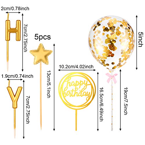 Birthday Cake Topper Set Happy Birthday Cupcake Topper Letters C
