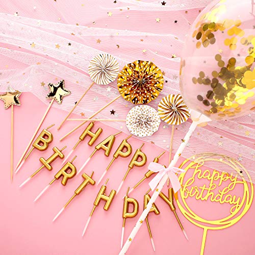Birthday Cake Topper Set Happy Birthday Cupcake Topper Letters C