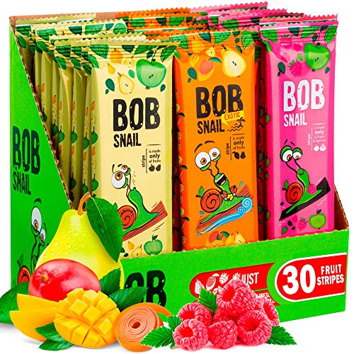 Snacks Variety Pack For Kids Adults - 30 Healthy Fruit Snacks In