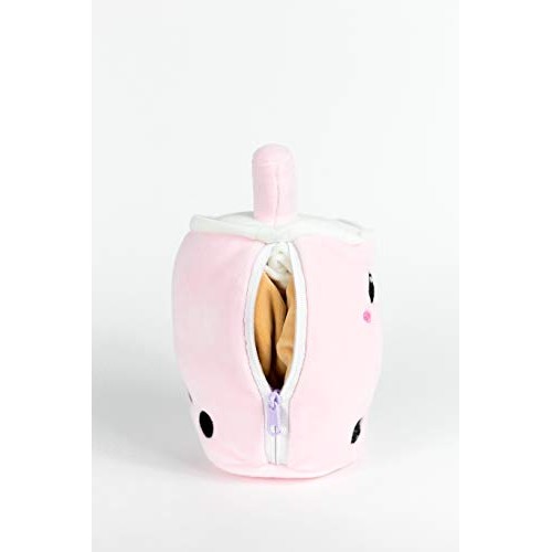 The Original Boba Tea Reversible Boba Plush - Happy To Mad Reve