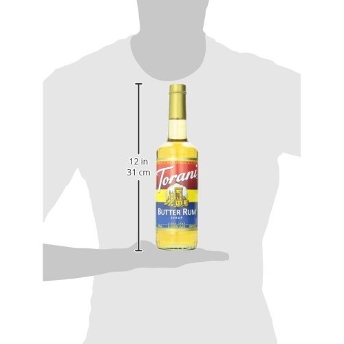 Torani Butter Rum Syrup 750Ml