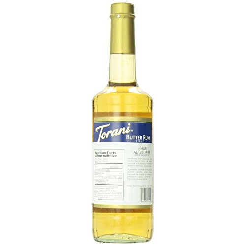 Torani Butter Rum Syrup 750Ml