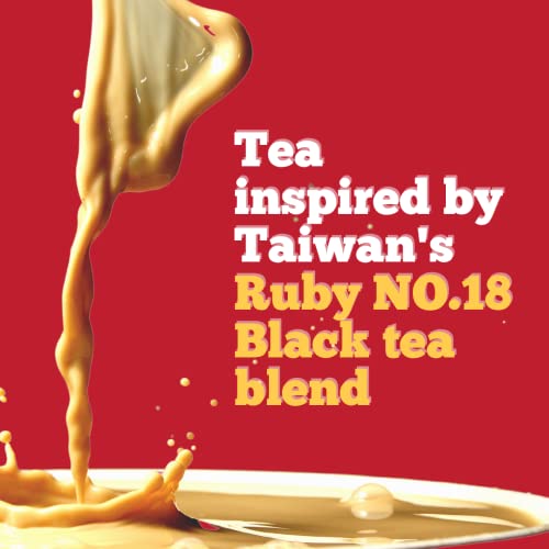 Bobaholic Instant Boba Tea Kit, Make 6 Big Servings With 40% Mor