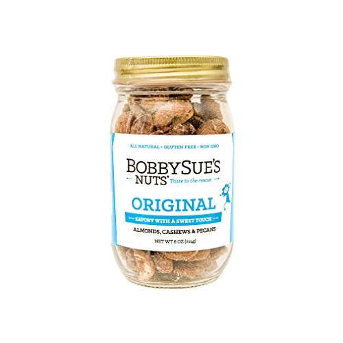 Bobbysues Nuts Original Style Nuts – All Natural Savory Mix Of
