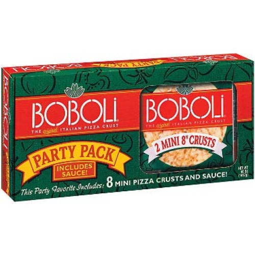 Boboli Party Pack, Mini Pizza Crust Includes Sauce 8 Ct. A1