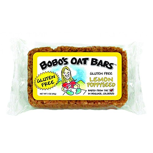 Oat Bars Gluten Free Lemon Poppyseed, 3 Ozpack Of 12