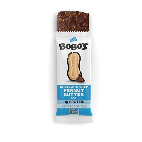 Bobos Nut Butter Protein Bars, Chocolate Chip Peanut Butter, 2.
