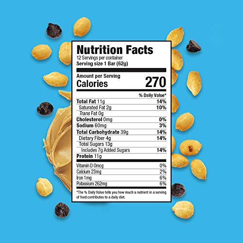 Bobos Nut Butter Protein Bars, Chocolate Chip Peanut Butter, 2.