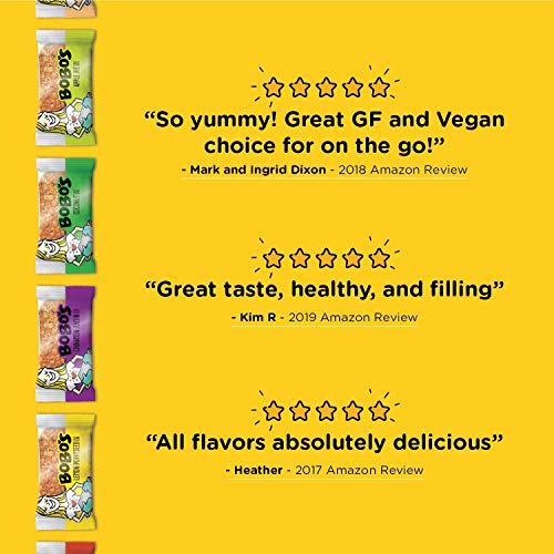 Bobos Oat Bars, Banana Chocolate Chip, 3 Oz Bar 12 Pack, Glut