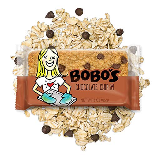 Bobos Oat Bars Chocolate Chip, 12 Pack Of 3 Oz Bars Gluten Fr