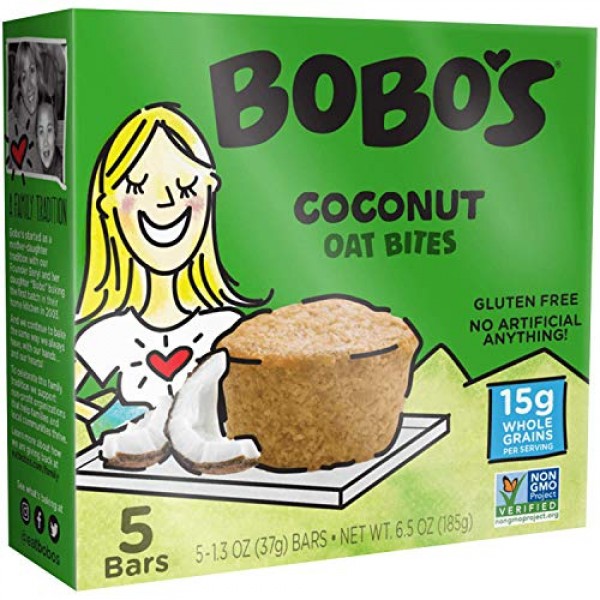 Bobos Oat Bars Gluten Free Bobos Bites 2 Flavor Variety Bundle...