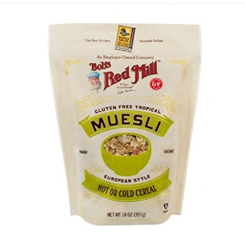 Bobs Red Mill European Style New Torpical Muesli 14Oz, 1 Pack