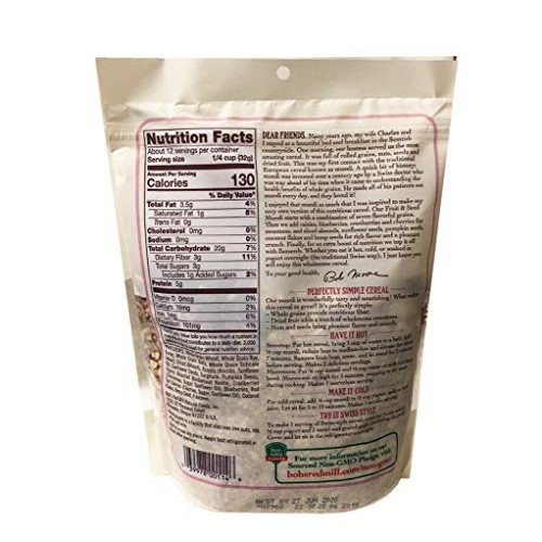 Bobs Red Mill New European Hot or Cold Cereal Museli 14oz, 1 Pac...