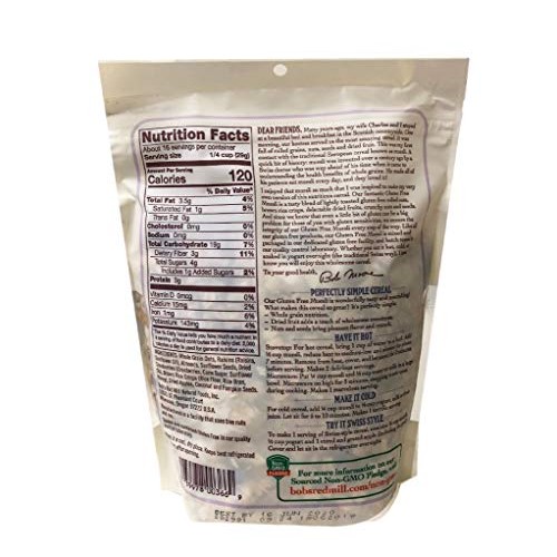 Bobs Red Mill New European Style Hot Or Cold Cereal Museli 14Oz