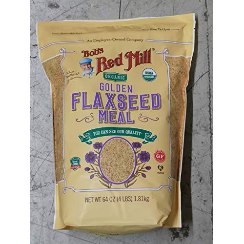 64Oz Organic Whole Ground Golden Flaxseed Meal Bobs Red Mill 4