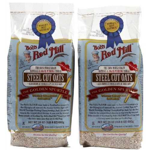 Bobs Red Mill Oats Steel Cut - 24 Oz - 2 Pk