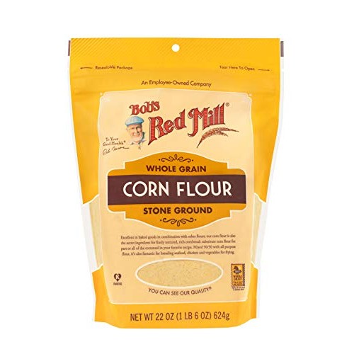Bobs Red Mill Organic Corn Flour, 22 Oz Pack Of 4