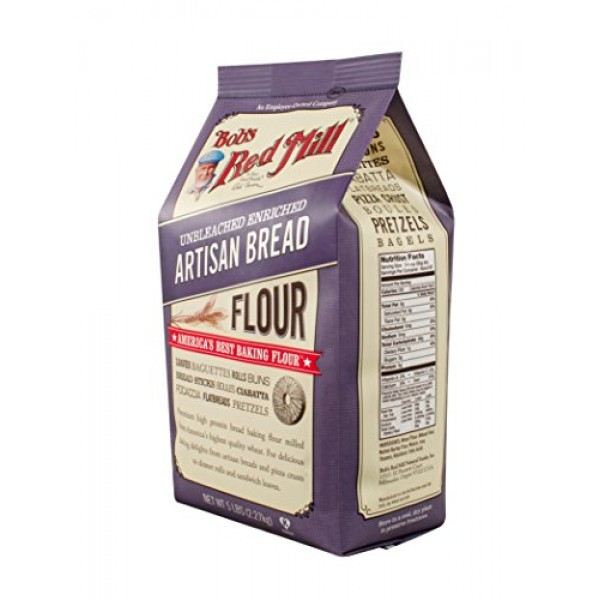 Artisan Bread Flour 5 Pounds Case Of 4