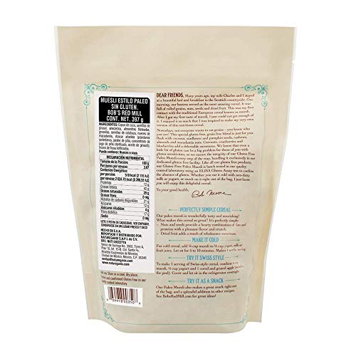 Bob S Red Mill | Grain Free Cold Cereal | Paleo Style Muesli | R