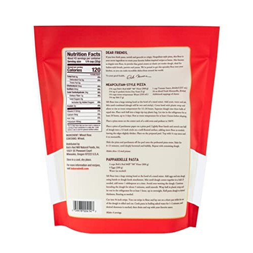 Bobs Red Mill 00 Flour, 48 Ounces, Pack of 1