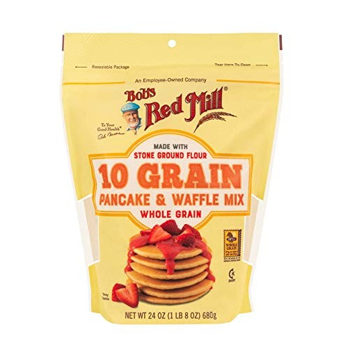 Bobs Red Mill 10 Grain Pancake &Amp; Waffle Mix, 24 Oz
