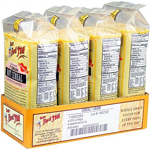 Bobs Red Mill 7 Grain Hot Cereal, 25 Ounce Pack Of 4