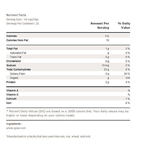 Bobs Red Mill Cornmeal Coarse Grind 24.0 Oz Pack Of 2