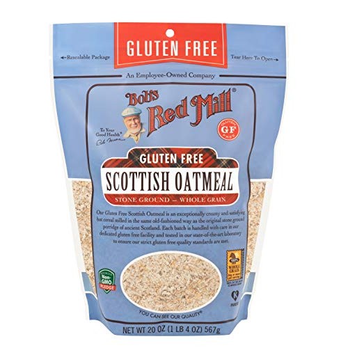 Bobs Red Mill Scottish Oatmeal, Gluten Free, 20 Ounce Pack Of 4