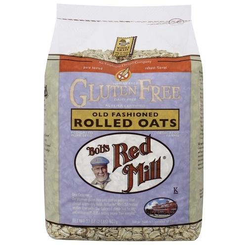 Bobs Red Mill Gluten Free Old Fashion Rolled Oats - 25 Lb - Bul
