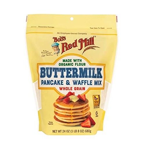 Bobs Red Mill, Pancake Waffle Mix Buttermilk, 24 Ounce