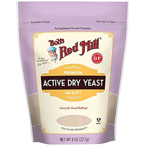 Bobs Red Mill Active Dry Yeast, 8 Ounce -- 5 Per Case.