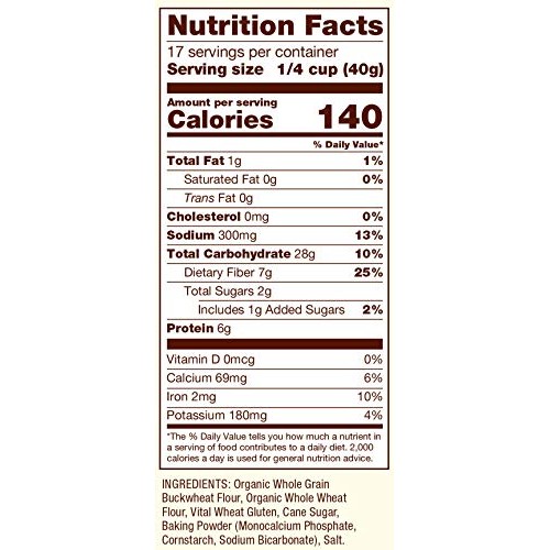 Bobs Red Mill Buckwheat Pancake &Amp; Waffle Mix, 24 Oz