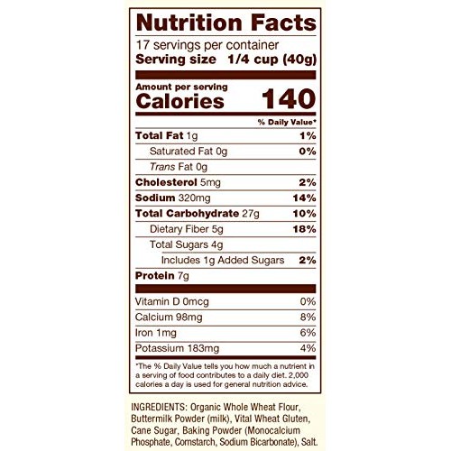 Bobs Red Mill Buttermilk Pancake &Amp; Waffle Mix, 24 Ounce Pack O