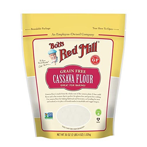 Bobs Red Mill Cassava Flour, 36-Ounce Pack Of 4