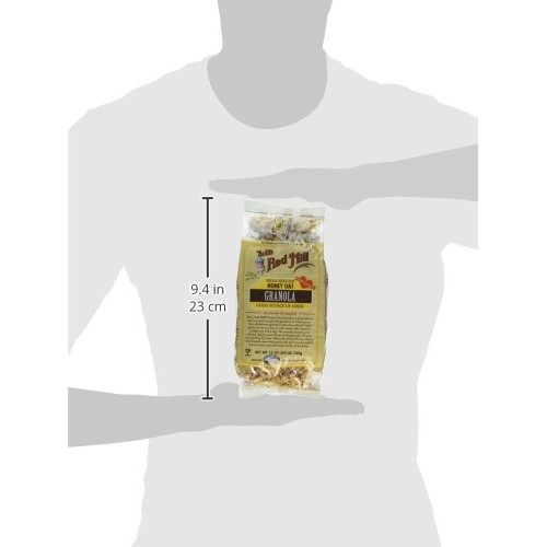 Bobs Red Mill Cereal Granola Honey Oat, 12 Oz
