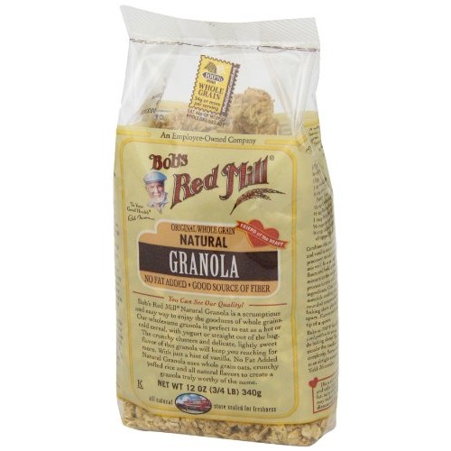 Bobs Red Mill Classic Whole Grain Granola, 12 Ounce Package Ma...