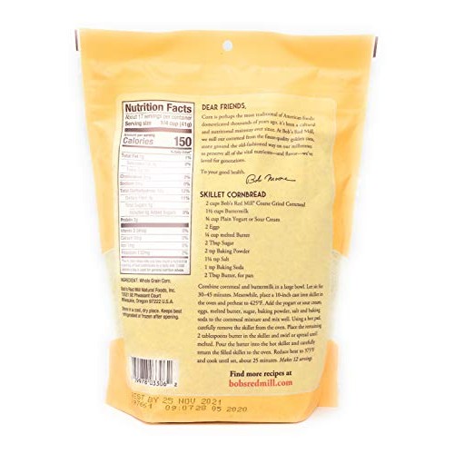 Bobs Red Mill Coarse Grind Cornmeal, 24 Oz