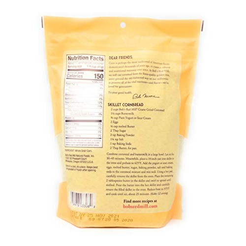 Bobs Red Mill Coarse Grind Cornmeal, 24 Oz