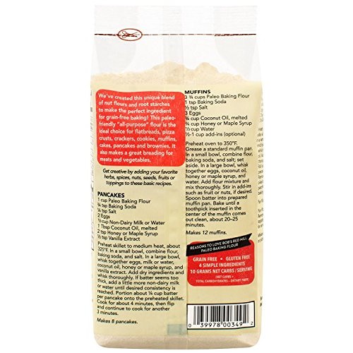 Bobs Red Mill Flour Baking Paleo - Non Gluten - Pack Of 2