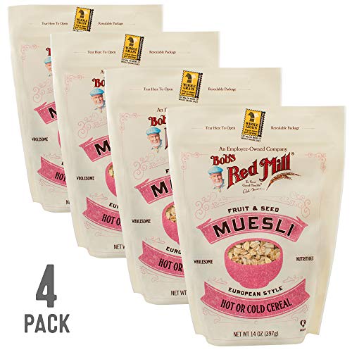 Bobs Red Mill Fruit &Amp; Seed Muesli, 14-Ounce Pack Of 4