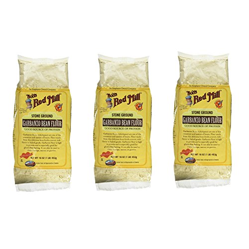 Bobs Red Mill Garbanzo Bean Flour 16 Oz. Pack Of 3