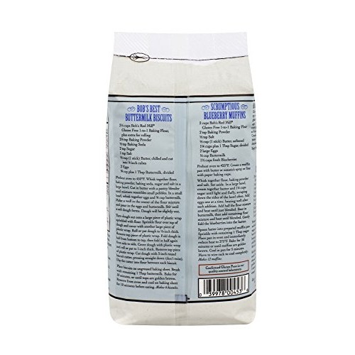 Bobs Red Mill Gluten Free 1 To 1 Baking Flour 22 Oz 623 Grams