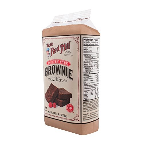 Bobs Red Mill Gluten Free Brownie Mix, 21 Oz 4 Pack