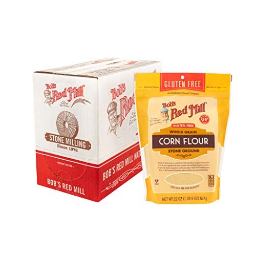 Bobs Red Mill Gluten Free Corn Flour, 22 Oz Pack Of 4