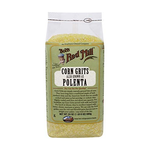 Bobs Red Mill Gluten Free Corn Grits / Polenta, 24-Ounce Pack