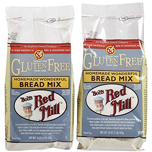 Bobs Red Mill Gluten Free Homemade Bread Mix - 16 Oz - 2 Pk