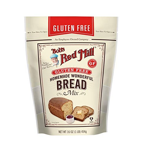Bobs Red Mill Gluten Free Homemade Wonderful Bread Mix, 16 Ounc