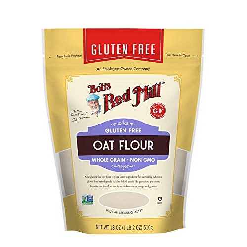 Bobs Red Mill Gluten Free Oat Flour 18 Ounce, Pack Of 2