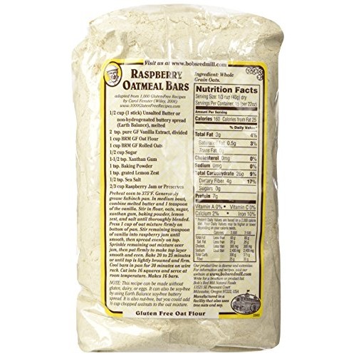 Bobs Red Mill Gluten Free Oat Flour, 22 Ounce